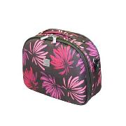 Tripp - Chocolate/Pink Express Print Vanity Case