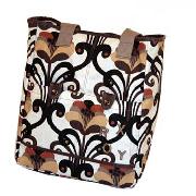 Roxy - Cream and Chocolate Retro Trading Places (Shopper)