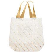 Debenhams - Cream Straw Tote Bag