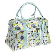 J Jeans by Jasper Conran - Green and White Flower Print Bag