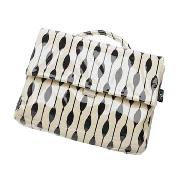 Debenhams - Ivory/Black Hanging Cosmetics Bag