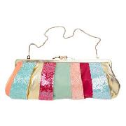 Butterfly by Matthew Williamson - Multi Beaded Panel Clutch Bag