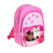 Tigerlily - Pink 'Cute Cats' Rucksack