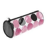 Debenhams - Pink Printed Pencil Case