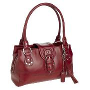 Debenhams Collection - Red Three Section Shoulder Bag