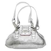 Star by Julien Macdonald - Silver Snake Print Mini Dome Bag