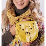 Next - Mustard Across-The-Body Satchel